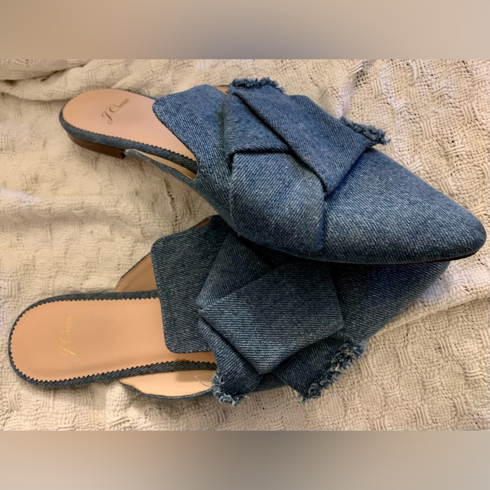 J. Crew Denim Flats - 9